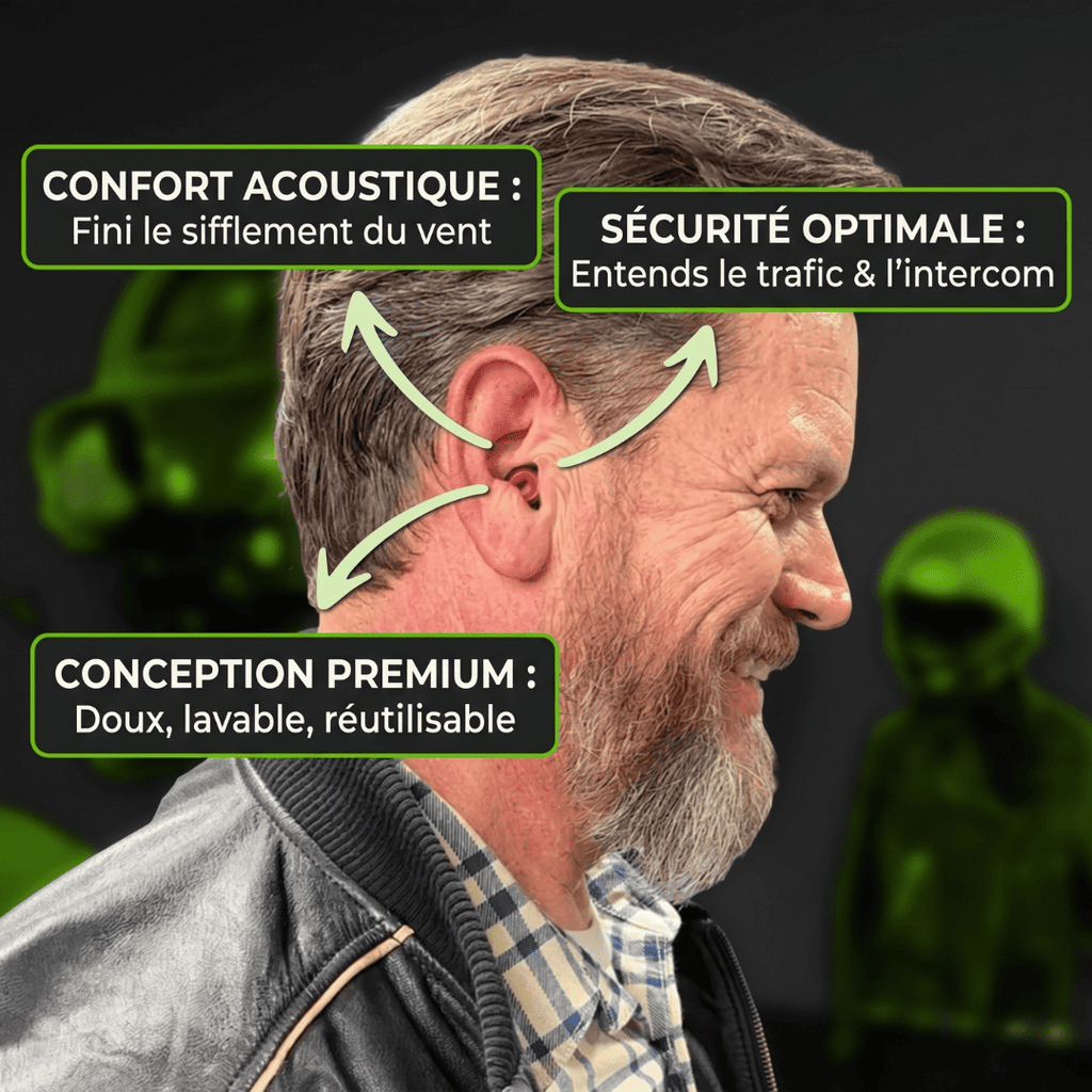 NoiseOFF Motorcycle Ear Plugs