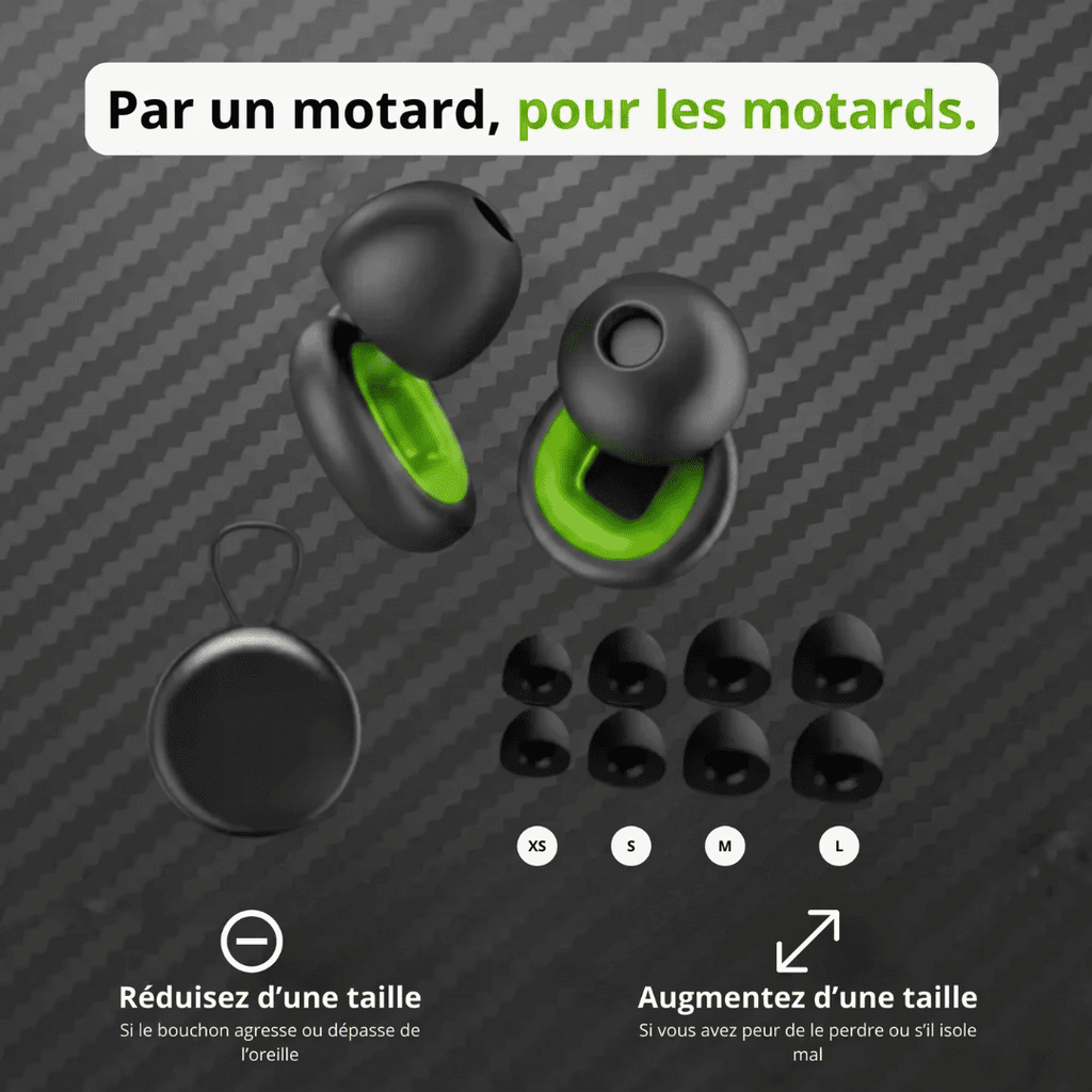 NoiseOFF Motorcycle Ear Plugs