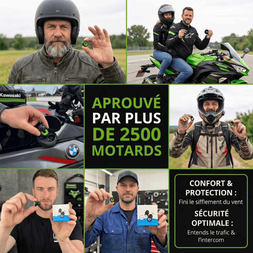 NoiseOFF Motorcycle Ear Plugs