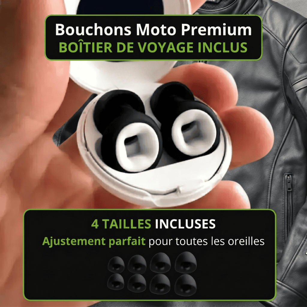 NoiseOFF Motorcycle Ear Plugs