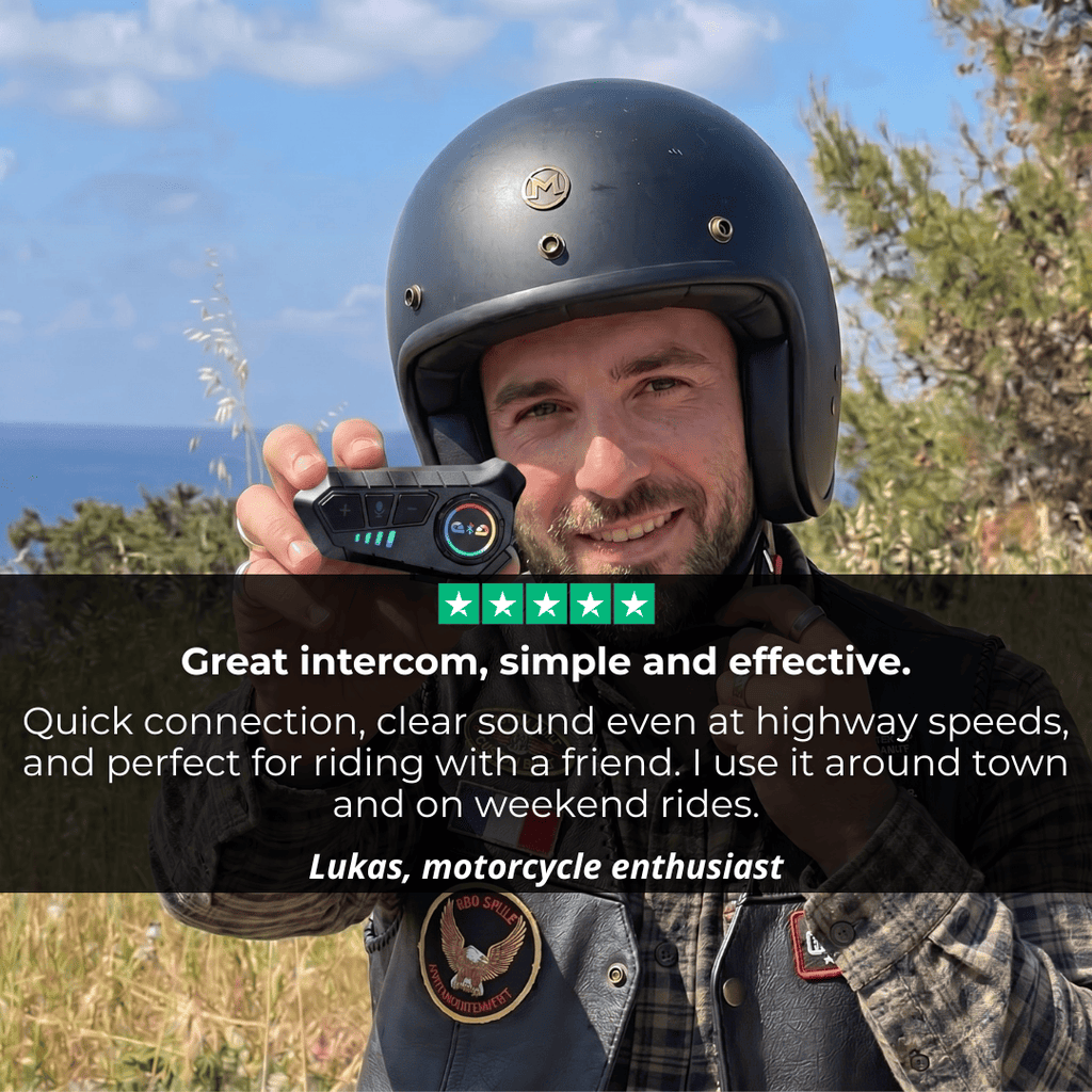 RideLINK V10 Bluetooth Motorcycle Intercom